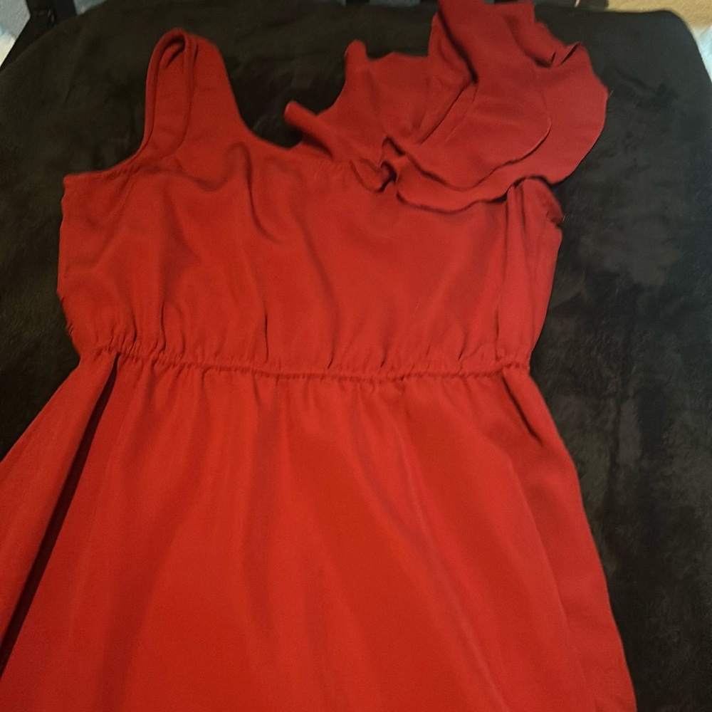 Red cute dress